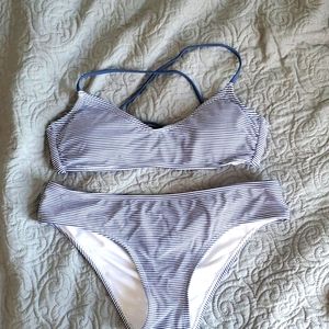 3/15 Xhileration striped bikini